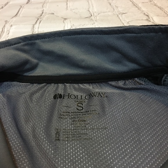 Ladies Holloway Golf 1/4 zip gray size small - Picture 2 of 7